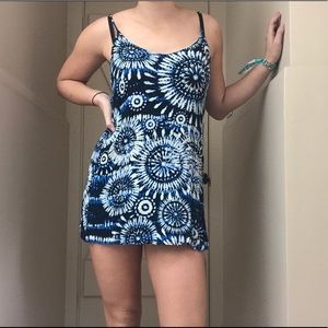 Forever 21 Tie Dye Firework Boho Dress